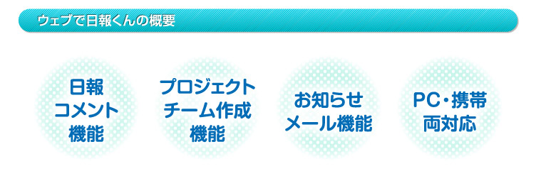 ウェブで日報くんの概要